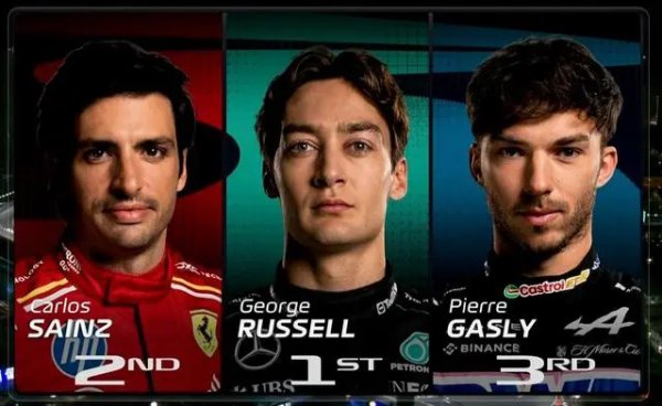 F1拉斯维加斯站排位赛：拉塞尔绝杀拿杆位 周冠宇第13