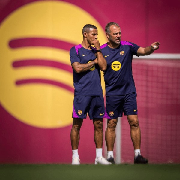 巴萨官方: 蒂亚戈已作为弗里克指导教练员组成员正式上岗