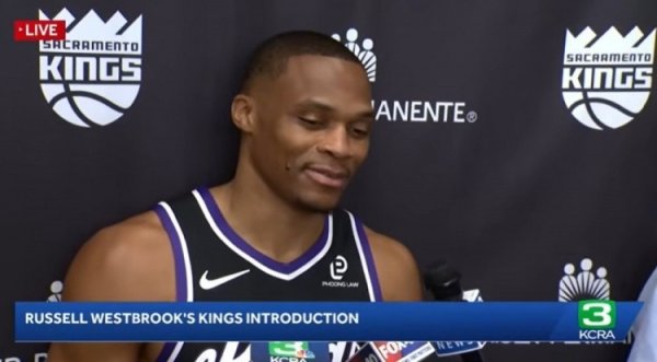 威少：能加盟一支需要我的球队 很幸运也心怀感激会尽所能帮球队